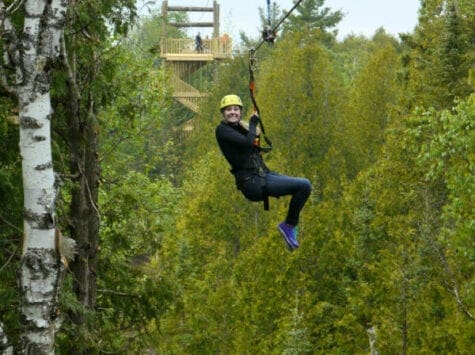 Zipline Door County